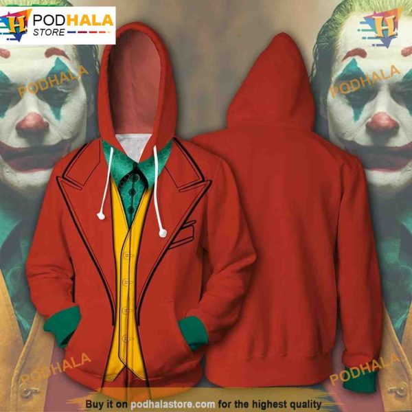 Joker 3D Hoodie