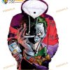 Joker Suicide Squad Creepy Halloween Halloween 3D Hoodie