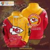 Kansas City Chiefs 3D Team Logo NFL Hoodie 3D