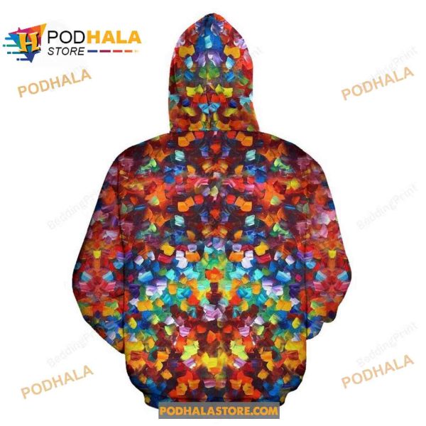 Karate Paint Hoodie Sweatshirt 3D