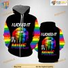 LGBT Pride All Over Printed 3D Hoodie Sweatshirt