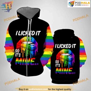 LGBT Pride All Over Printed 3D Hoodie Sweatshirt