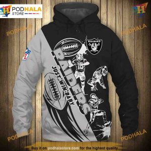 Las Vegas Raiders NFL Hoodie 3D Cartoon