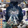 Legends NFL All Star Dallas Cowboys Christmas Gifts 3D Hoodie AOP