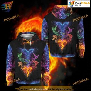 Lgbt Pride Rise From Your Ashes All Over Printed 3D Hoodie Sweatshirt