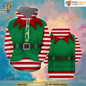 Little Christmas Boy Costume Christmas 3D Hoodie Sweatshirt