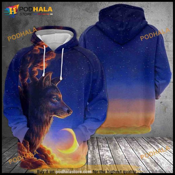 Lone Wolf 3D Hoodie