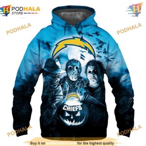 Los Angeles Chargers 3D Hoodie