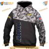 Los Angeles Chargers Military 3D Hoodie