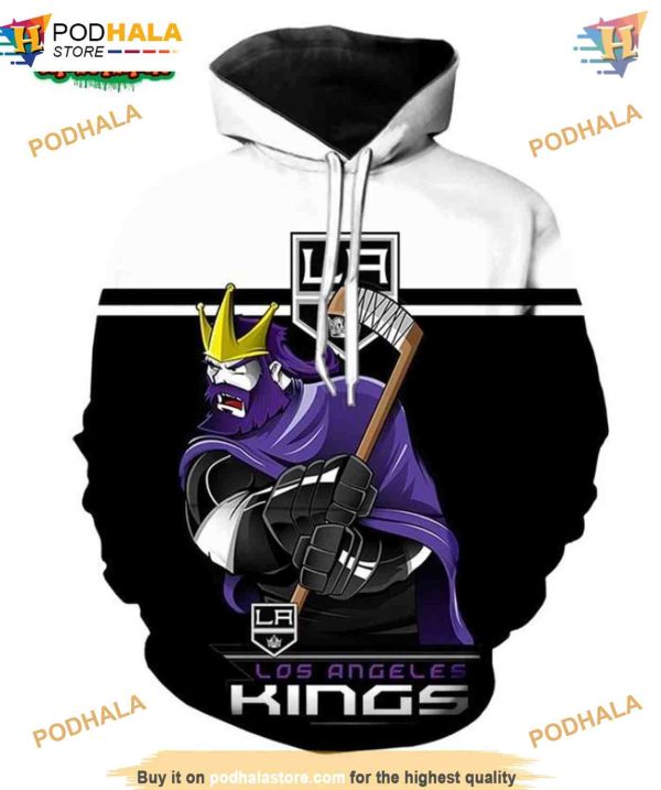 Los Angeles Kings 3D Hoodie