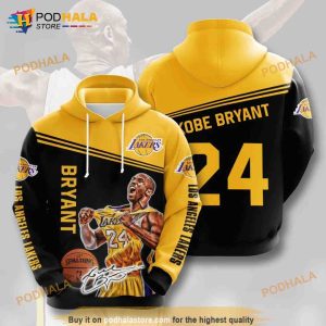 Los Angeles Lakers All Over Print 3D Hoodie Sweatshirt