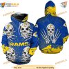 Los Angeles Rams 3D Hoodie