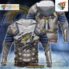 Los Angeles Rams NFL Knight Templar Armor Shirt NFL Hoodie 3D