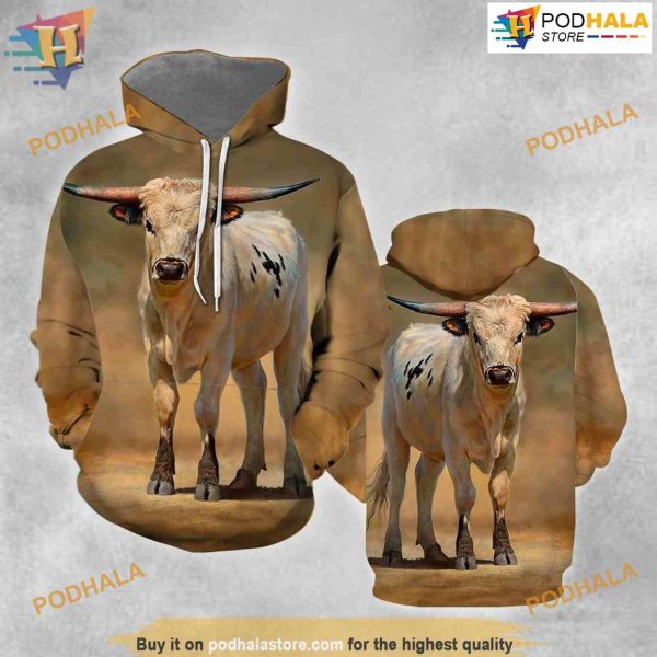 Love Cows All Over Printed 3D Hoodie Sweatshirt