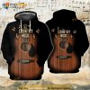 Love Guitar Country Music 3D Hoodie Sweatshirt