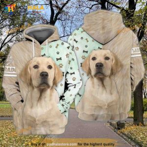 Love Labrador Dog 3D Hoodie