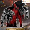 Love Skull All Over Printed 3D Hoodie Sweatshirt