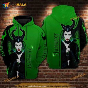 Maleficent All Over Print 3D Hoodie