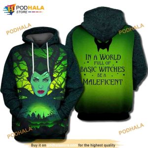 Maleficent Disney All Over Print 3D Hoodie