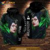 Maleficent Green 3D Hoodie