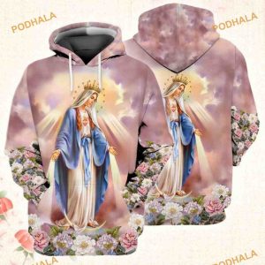 Mama Mary 3D Hoodie