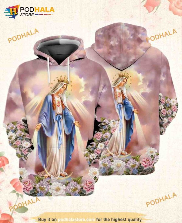 Mama Mary 3D Hoodie