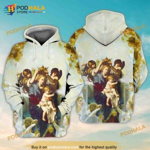 Maria Crown 3D Hoodie