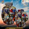 Mary’s Coronation Religious Stained Glass Window 3D Hoodie