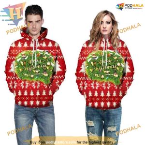 Merry & Bright 3D Christmas Hoodie