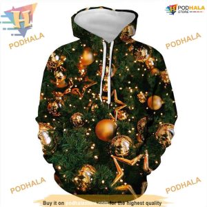 Merry Christmas 3D Print Hoodie