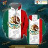 Mexican Mexico Flag All Over Printed 3D Hoodie Sweatshirt