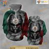 Mexico Warrior All Over Printed 3D Hoodie Sweatshirt