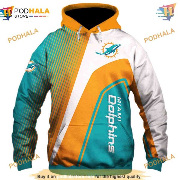 Miami Dolphins NFL Hoodie 3D