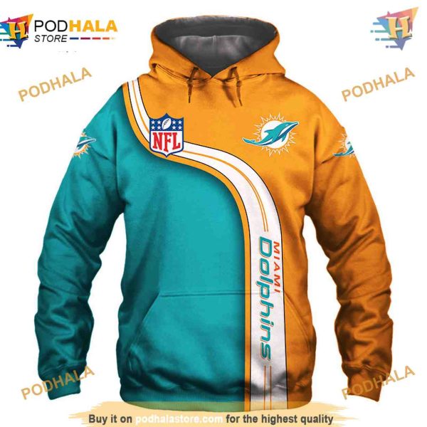 Miami Dolphins NFL Hoodie 3D