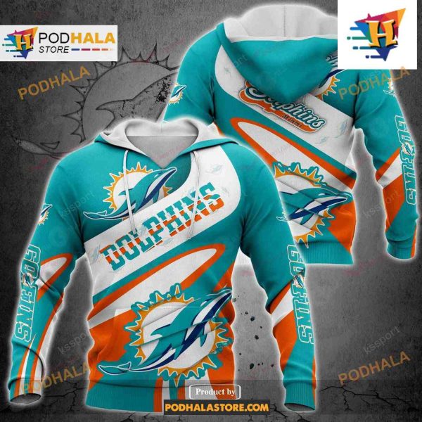 Miami Dolphins NFL Luxury Style For Sports Fans Shirt NFL Hoodie 3D