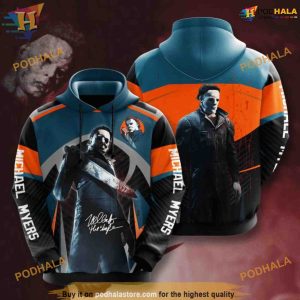 Michael Myers And Halloween Design Gift For Fan Custom 3D Hoodie