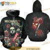 Michael Myers And Roses Halloween Horror Movie All Over Printed 3D Hoodie