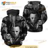 Michael Myers Face Halloween 3D Hoodie