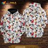 Mickey And Minnie Mouse Disney 3D Hoodie Sweatshirt