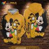 Mickey And Pluto Dog Disney All Over Printed Custom 3D Hoodie Sweatshirt