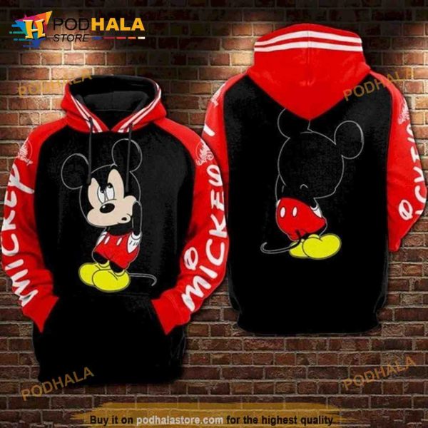 Mickey Comic 3D Disney Hoodie