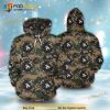 Mickey Mouse Camo Pattern 3D Hoodie Sweatshirt