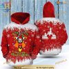 Mickey Reindeer Xmas 3D Hoodie