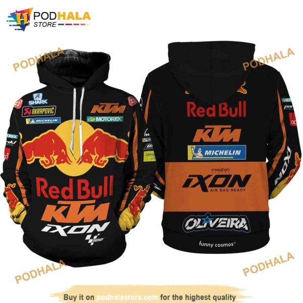 Miguel Oliveira MotoGP Racing All Over Print Sweat AOP Unisex 3D Hoodie