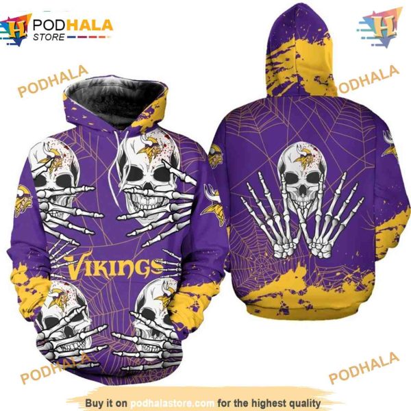 Minnesota Vikings NFL Hoodie 3D