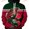 Minnesota Wild 3D Hoodie