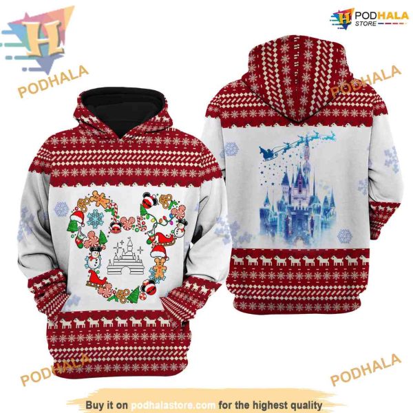 Minnie Disney Xmas Unisex Hoodie