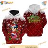 Minnie Mouse Red Christmas Disney 3D Hoodie