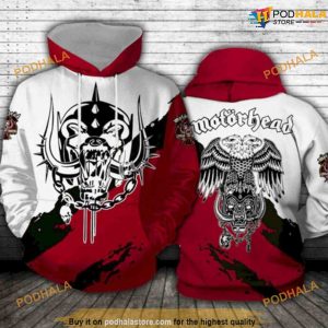 Motorhead Big Logo All Over Printing 3D Funny Christmas Hoodie