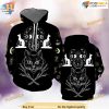 Mysterious Gothic Cats All Over Printed 3D Hoodie Sweatshirt